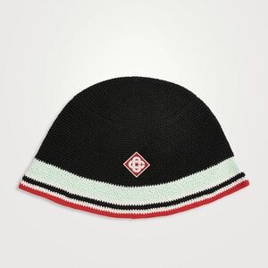 CASABLANCA Stripe Crochet Hat - UNISEX Size S/M